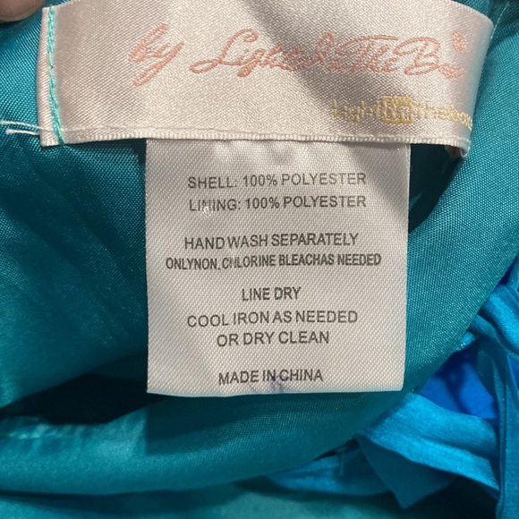 Light in the Box Thrashed Evening Dress Or UPCYCLE Project Lots of Fabric - Picture 8 of 9